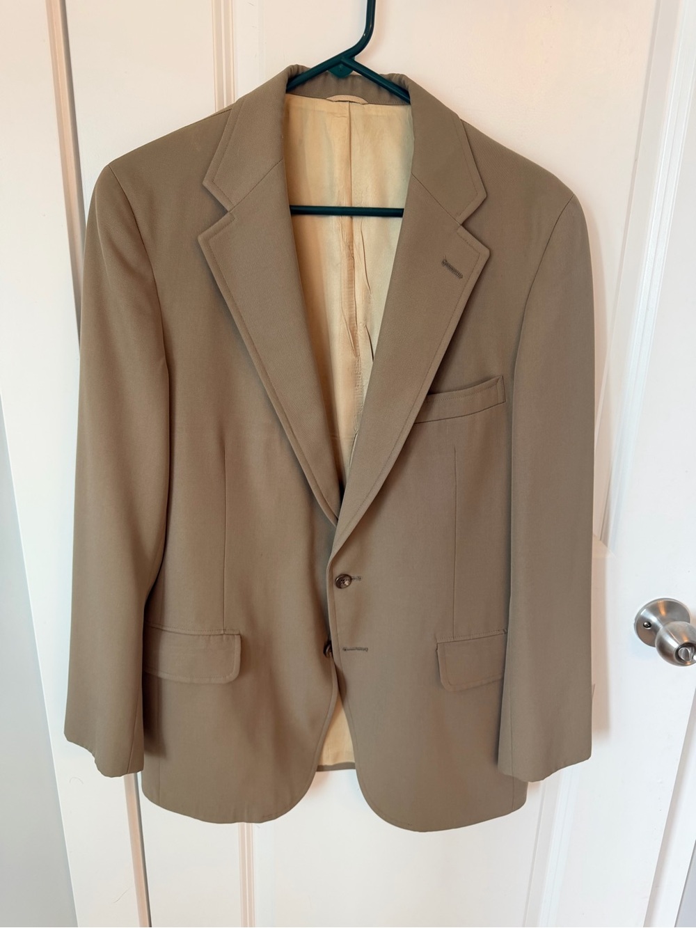 Ralph Lauren Wool Taupe Sport Coat Blazer